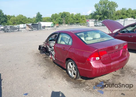 2006 Honda Civic Ex из США, поврежденный, VIN 1HGFA16846L078526